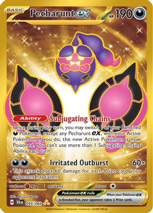 Pecharunt ex (095/064) - SSF  - Hyper Rare - Holofoil