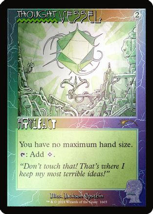 Thought Vessel (1665) (Rainbow Foil) (SLD-1665) - rare - Foil