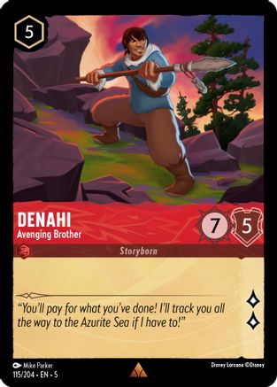 Denahi - Avenging Brother VF (115/204) - Rare - Cold Foil