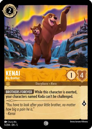 Kenai - Big Brother VF (5/204) - Commune - Cold Foil