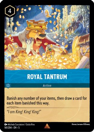 Royal Tantrum (161/204) - Rare