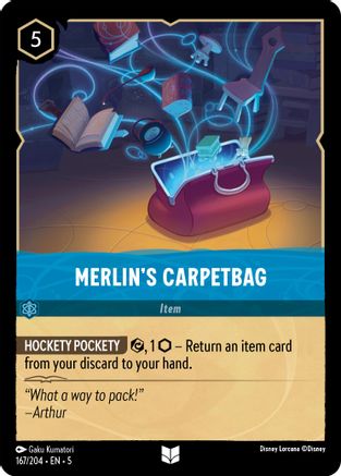 Merlin's Carpetbag VF (167/204) - Inhabituelle