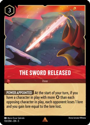 The Sword Released (133/204) - Rare