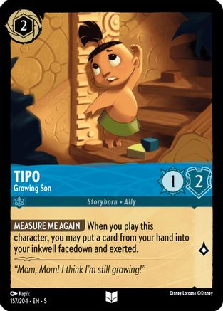 Tipo - Growing Son VF (157/204) - Inhabituelle - Cold Foil