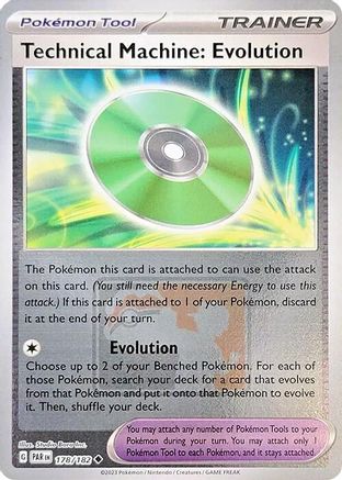 Technical Machine: Evolution (178/182) - LCC  - Uncommon - Reverse Holofoil