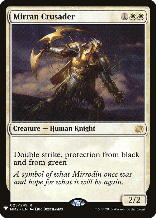 Mirran Crusader (LIST-MM2-25) - rare