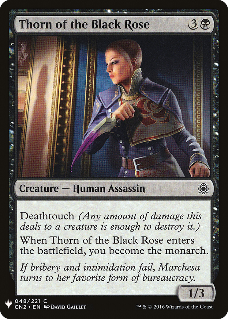 Thorn of the Black Rose (LIST-CN2-48) - common