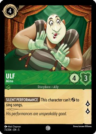 Ulf - Mime VF (73/204) - Commune - Cold Foil