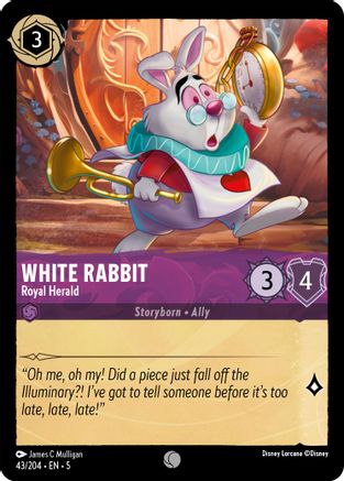 White Rabbit - Royal Herald (43/204) - Common
