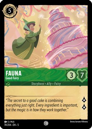 Fauna - Good Fairy (78/204) - Common