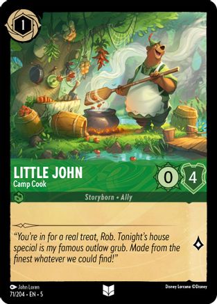 Little John - Camp Cook (71/204) - Uncommon