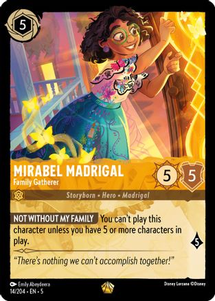 Mirabel Madrigal - Family Gatherer (14/204) - Legendary