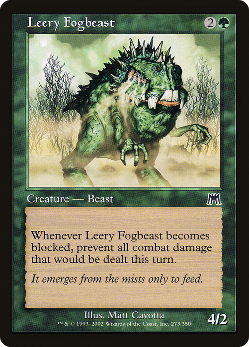 Leery Fogbeast (ONS-273) - common