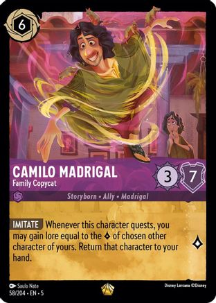 Camilo Madrigal - Family Copycat (58/204) - Legendary