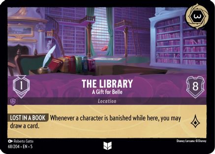 The Library - A Gift for Belle (68/204) - Uncommon