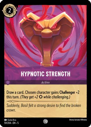 Hypnotic Strength VF (59/204) - Commune - Cold Foil