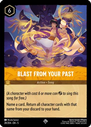 Blast From Your Past (28/204) - Super Rare - Cold Foil