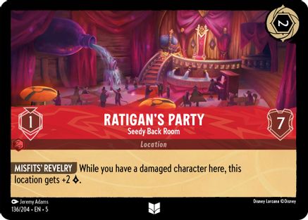Ratigan's Party - Seedy Back Room (136/204) - Uncommon