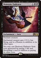 Demonic Embrace (M21-095) - rare - Foil