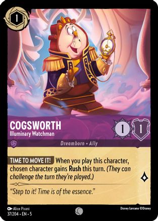 Cogsworth - Illuminary Watchman (37/204) - Common