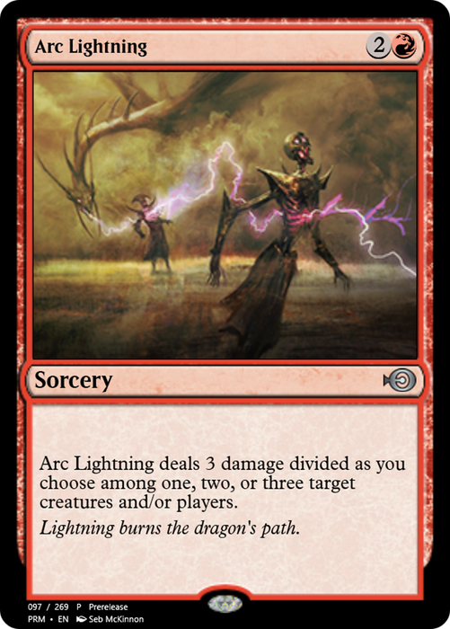 Arc Lightning (PRM-55791) - uncommon - Foil