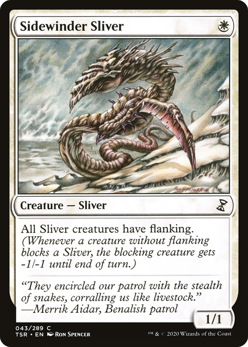 Sidewinder Sliver (TSR-043) - common - Foil