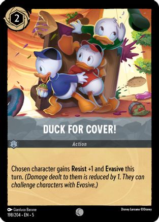 Duck for Cover! (198/204) - Common