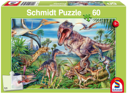 Chez les Dinosaures (60 pièces)
