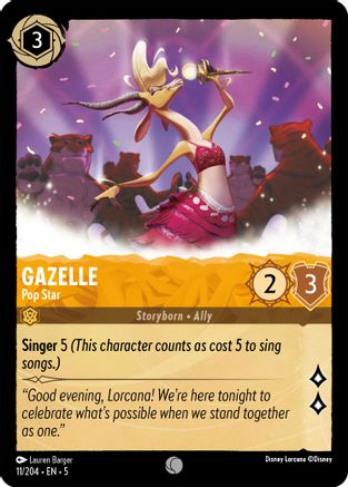 Gazelle - Pop Star VF (11/204) - Commune