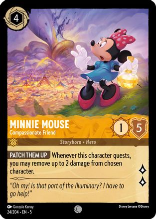 Minnie Mouse - Compassionate Friend VF (24/204) - Commune - Cold Foil