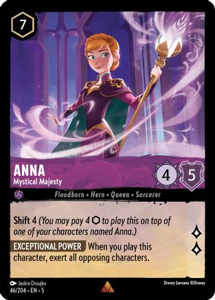 Anna - Mystical Majesty VF (46/204) - Rare