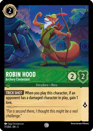 Robin Hood - Archery Contestant VF (77/204) - Commune