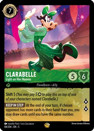 Clarabelle - Light on Her Hooves (84/204) - Legendary