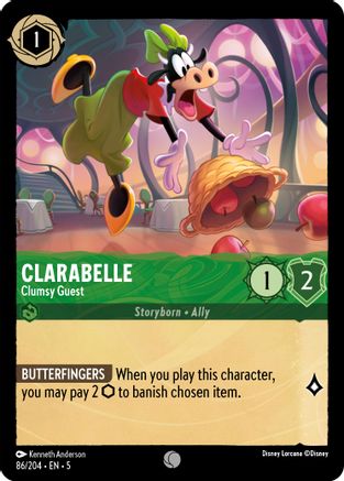 Clarabelle - Clumsy Guest (86/204) - Common