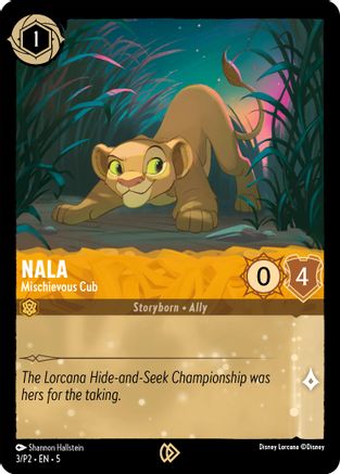 Nala - Mischievous Cub (3) - Promo - Cold Foil