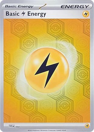 Basic Lightning Energy (004) - SSF - Common - Reverse Holofoil