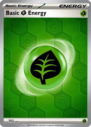 Basic Grass Energy (001) - SSF - Common - Reverse Holofoil