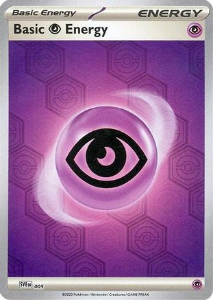 Basic Psychic Energy (005) - SSF  - Common - Reverse Holofoil