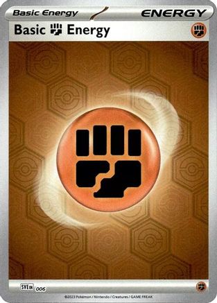 Basic Fighting Energy (006) - SSF  - Common - Reverse Holofoil