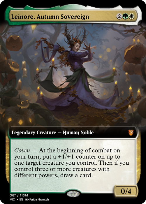 Leinore, Autumn Sovereign (PRM-94054) - mythic - Foil
