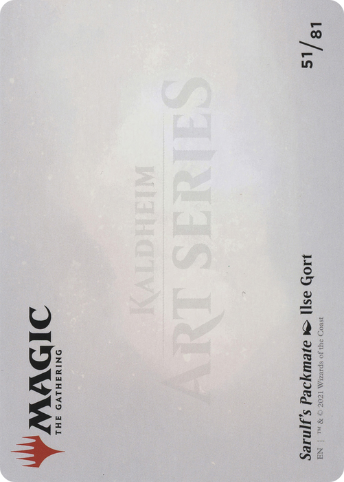 Sarulf's Packmate // Sarulf's Packmate (AKHM-051) - common (Borderless)