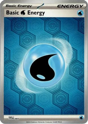 Basic Water Energy (003) - SSF - Common - Reverse Holofoil