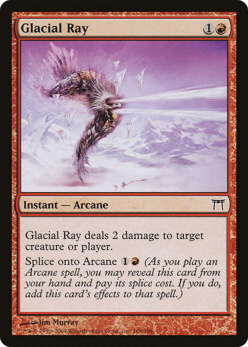Glacial Ray (CHK-168) - common - Foil