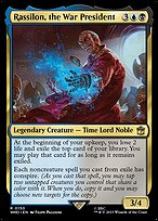 Rassilon, the War President (WHO-150) - rare - Foil