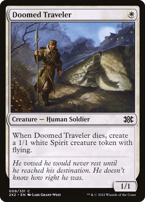 Doomed Traveler (2X2-009) - common - Foil