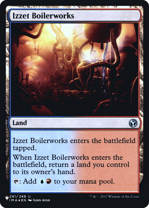 Izzet Boilerworks (LIST-IMA-241) - uncommon - Foil