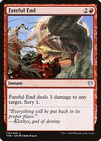 Fateful End (THB-133) - uncommon - Foil