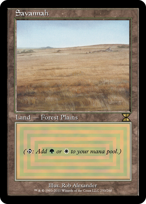 Savannah (ME4-250) - rare - Foil