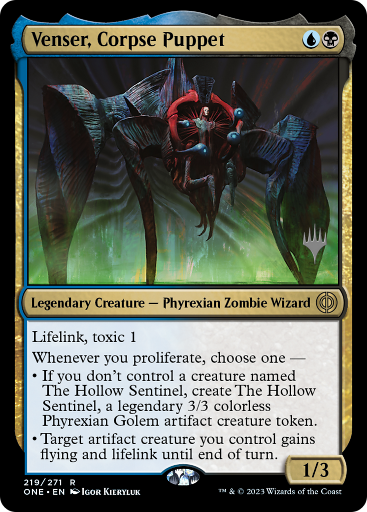 Venser, Corpse Puppet (PPONE-219P) - rare - Foil