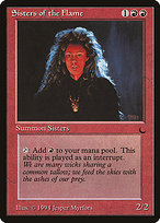 Sisters of the Flame (DRK-074) - uncommon